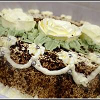 Tort 2w1 (czekoladowo - śmietankowy)