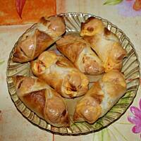 Parówki w cieście francuskim