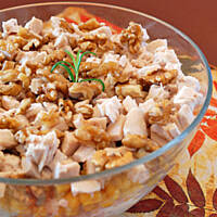 Jesienna sałatka warstwowa