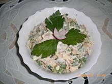 Fot. stokrotka390, Impezowa salatka z tunczyka, jablka i selera naciowego