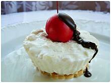 Fot. OstraNaSłodko, Rajskie serniczki z mleczną czekoladą