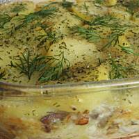 Zapiekanka grzybowo-ziemniaczana 2.