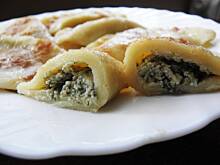 Fot. msewka, Pierogi z serem,mięsem i szpinakiem.