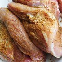 Żeberka garam masala.