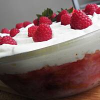 Ryż zapiekany na słodko.