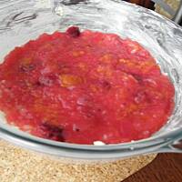 Ryż zapiekany na słodko.