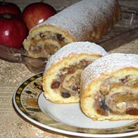 Rolada jabłkowa
