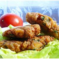 Kotlety rybne z mieloną wołowiną