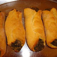 bułeczki z fetą i szpinakiem