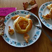 Francuskie koszyczki z cytrusową dynią