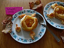 Fot. BernadettaP, Francuskie koszyczki z cytrusową dynią