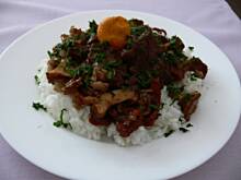 Fot. BernadettaP, Wołowina z kurkami i suszonymi pomidorami