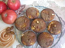 Fot. MonikaMariolka, Muffinki z jabłkiem i cynamonem