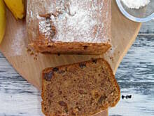 Fot. olusia23, Ciasto bananowe z cynamonem i rodzynkami