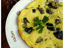 Fot. Brenia, Frittata z leśnymi grzybami