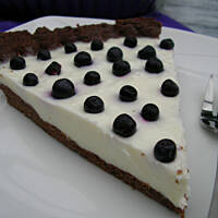 Piegowata tarta panna cotta