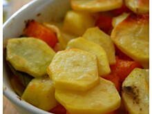 Fot. Brenia, Ziemniaki pieczone z dynią marynowaną