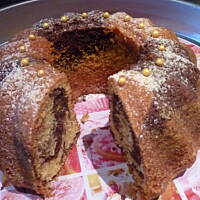 Ciasto marmurkowe pachnące pomarańczą!