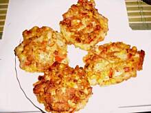 Fot. PeggyBrown, Placki z piersi kurczaka z papryką i cebulą