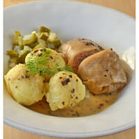 Gołąbki w sosie grzybowym