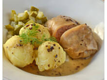 Fot. komarek, Gołąbki w sosie grzybowym