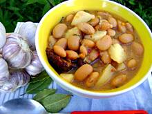 Fot. sylwiachmiel, Zupa fasolowa z wędzonym boczkiem i odrobiną czosnku