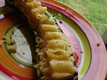 Fot. sylwiachmiel, Grillowana cukinia z kaszą kuskus i chrupiącym camembertem