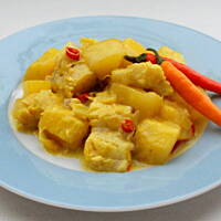 Dyniowe curry z rybą