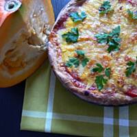 Otrębowa pizza z dynią