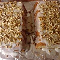 Ciasto  jabłkowo-orzechowe  "amerykaniec"