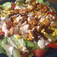 Sałatka z kurczakiem