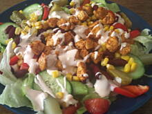 Fot. gagnieszka1, Sałatka z kurczakiem