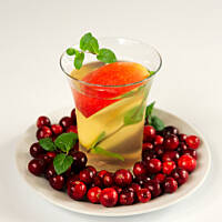 Kompot jabłkowo-miętowy