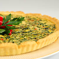 Tarta z delikatnych porów na elegancką przystawkę