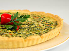 Fot. Wkn, Tarta z delikatnych porów na elegancką przystawkę