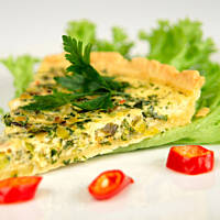 Tarta z delikatnych porów na elegancką przystawkę