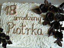 Fot. gosialowicz, tort śmietankowy