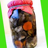 grzyby do zupy na zimę- pasteryzowane