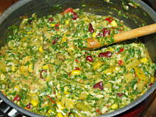 Fot. nutka58, Potrawka ze szpinakiem