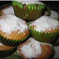 Muffinki z brzoskwinią