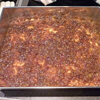 Drożdżowy placek z syropem bakaliowym - łatwy i pyszny!