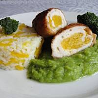 Roladki drobiowe z dynią