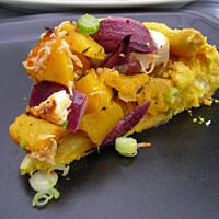 Rustykalna tarta z dynią