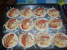 Fot. pwyso, Mini pizza(e)