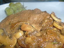 Fot. pwyso, schab w różowym winie