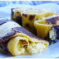 Pasiaste naleśniki z krówkowym serem