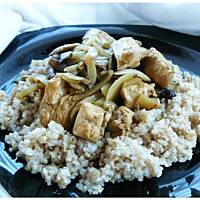 Cebulowy kurczak na poduszce