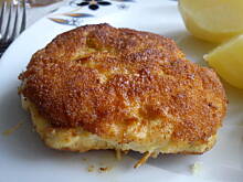 Fot. blackrose4u, Kotlety z koperkowo - pietruszkowym masłem serem otulone