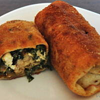 krokiety z jarmużem