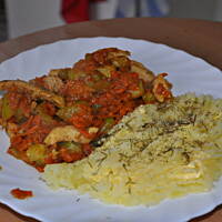 Jesienna pierś z kurczaka